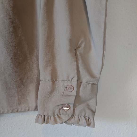 Walter Baker High Neck Ruffle Blouse - Picture 4 of 6